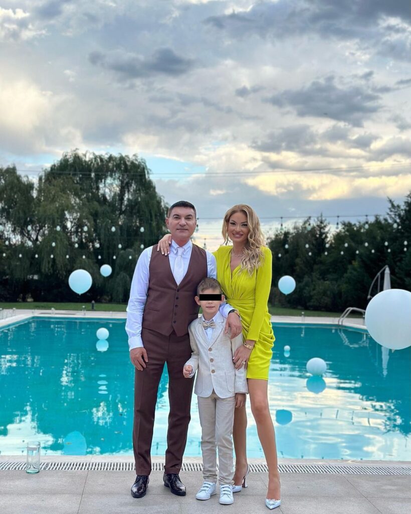 Milan, băieţelul Valentinei şi al lui Cristi Borcea, a fost şi el prezent la eveniment / Instagram