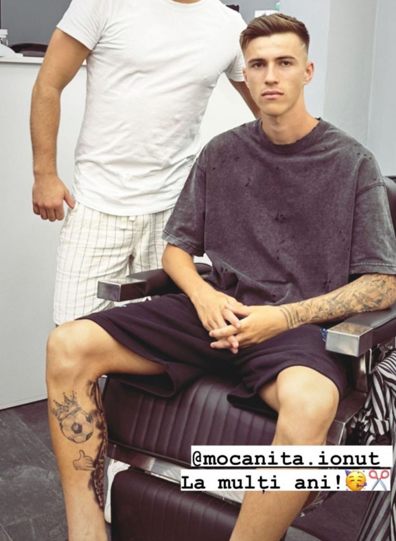 Noul tatuaj al lui Octavian Popescu