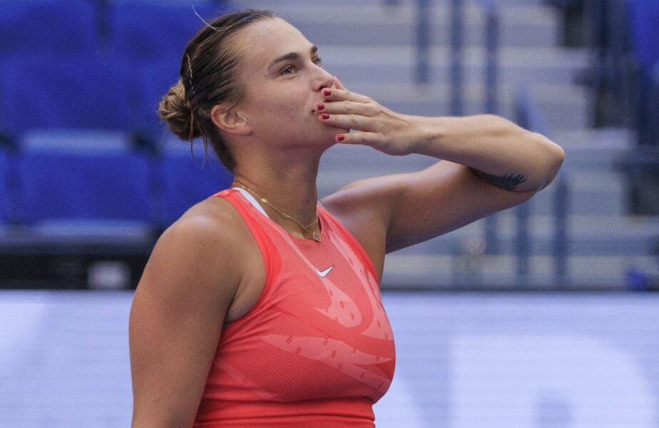 Aryna Sabalenka, în semifinalele US Open 2023, pentru al treilea an consecutiv