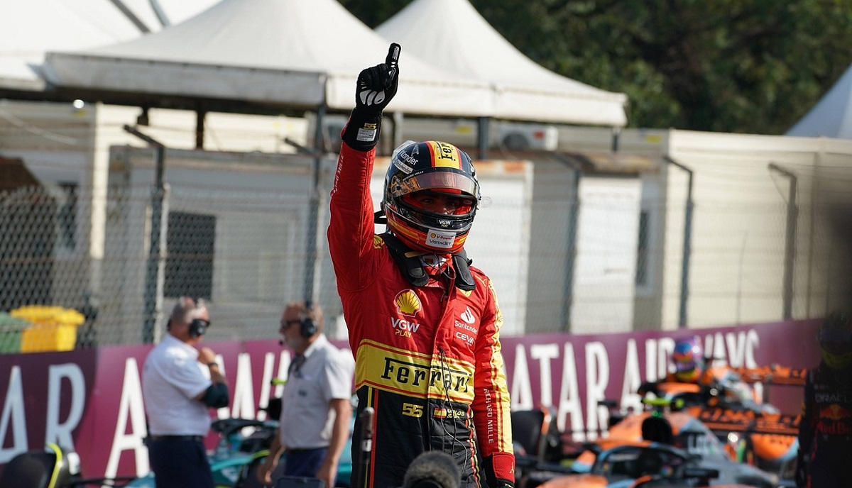 Carlos Sainz va pleca din pole-position în Marele Premiu al Italiei