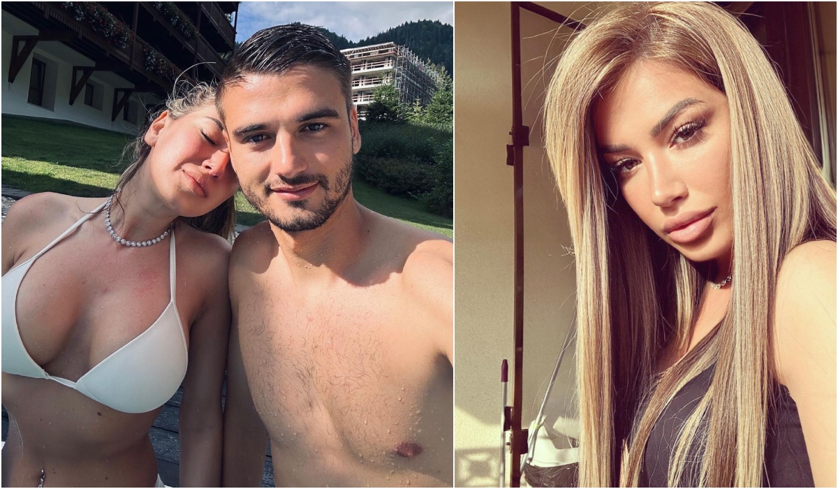 Dragoş Nedelcu şi iubita lui, imagini „fierbinţi” în piscină! Cât de frumoasă e partenera mijlocaşului campioanei României