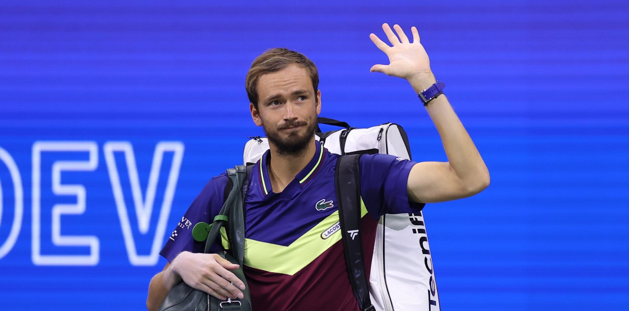 Daniil Medvedev, înainte de finala de la US Open 2023 cu Novak Djokovic