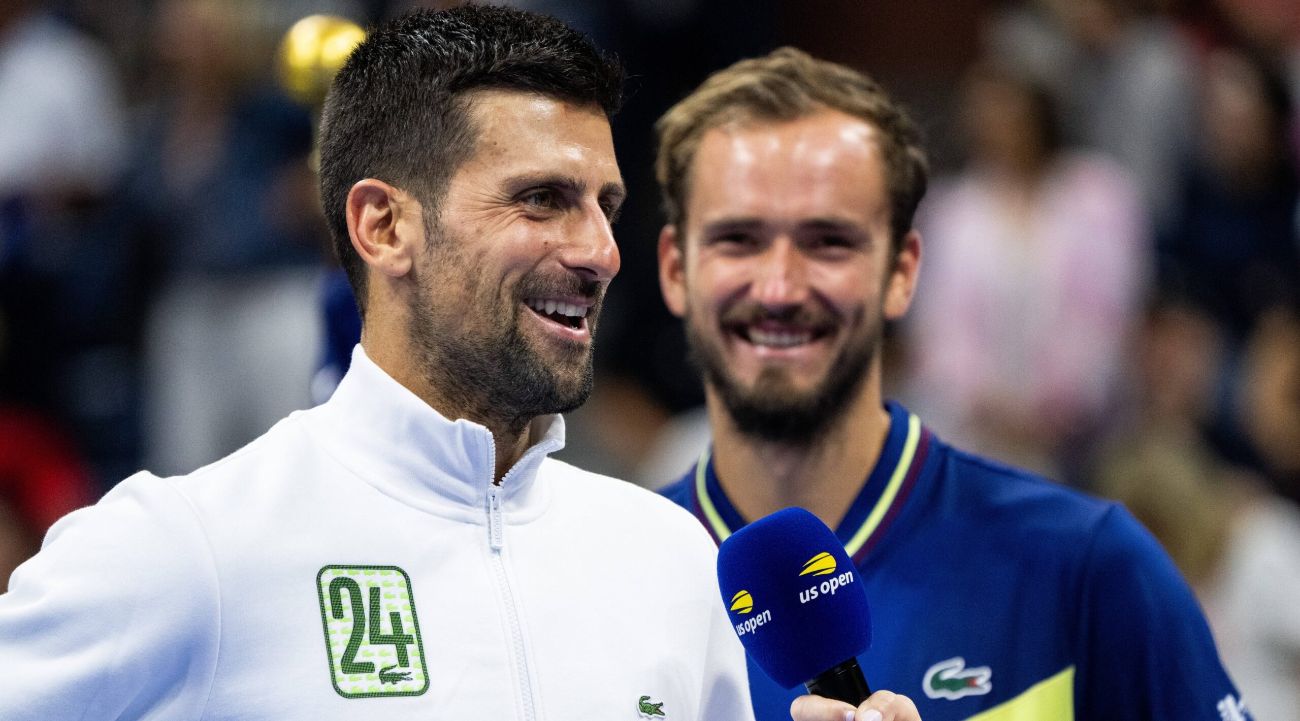 Momentul în care Novak Djokovic a început să cânte pe teren, la US Open 2023