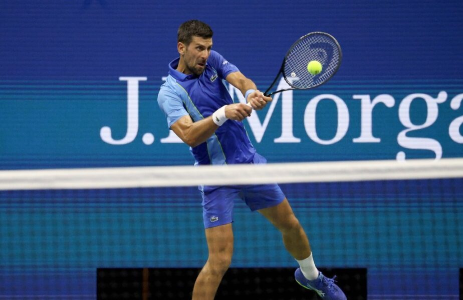 US Open 2023 | Novak Djokovic s-a calificat în sferturi, după o victorie în 3 seturi