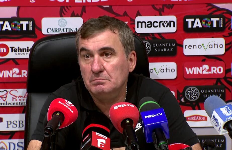 Gică Hagi a răbufnit la conferinţa de presă după meciul cu Sepsi: „Înseamnă că învăţ şi eu fotbal la 58 de ani! E inadmisibil!”