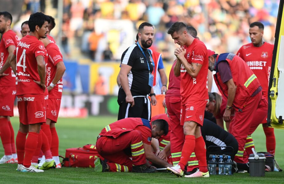 Prima reacţie a lui Dragos Iancu, după accidentarea groaznică din meciul cu Petrolul