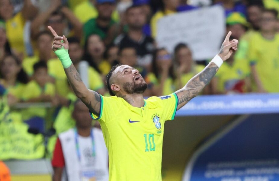 Neymar a doborât recordul lui Pele! Ce a reușit atacantul în ultimul meci al Braziliei