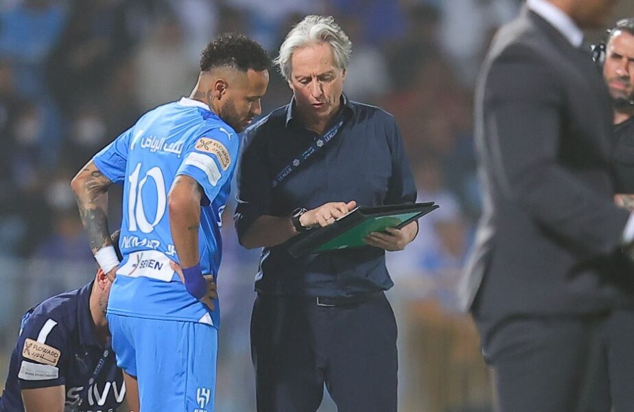 Neymar a răbufnit după ce a fost acuzat că a cerut demiterea lui Jorge Jesus: „Vă cer să încetaţi. Este lipsă de respect”