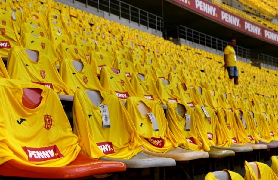 Fanii naţionalei sunt aşteptaţi de 16.500 de tricouri galbene la România – Israel: „Să vină toţi aşa şi să facem o mare galbenă”