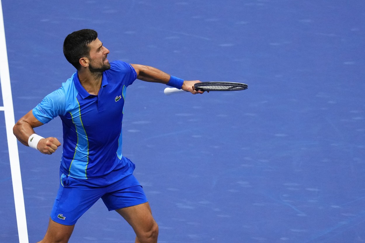Novak Djokovic, campion la US Open 2023. Record istoric egalat în tenis: 24 de turnee de Grand Slam câștigate