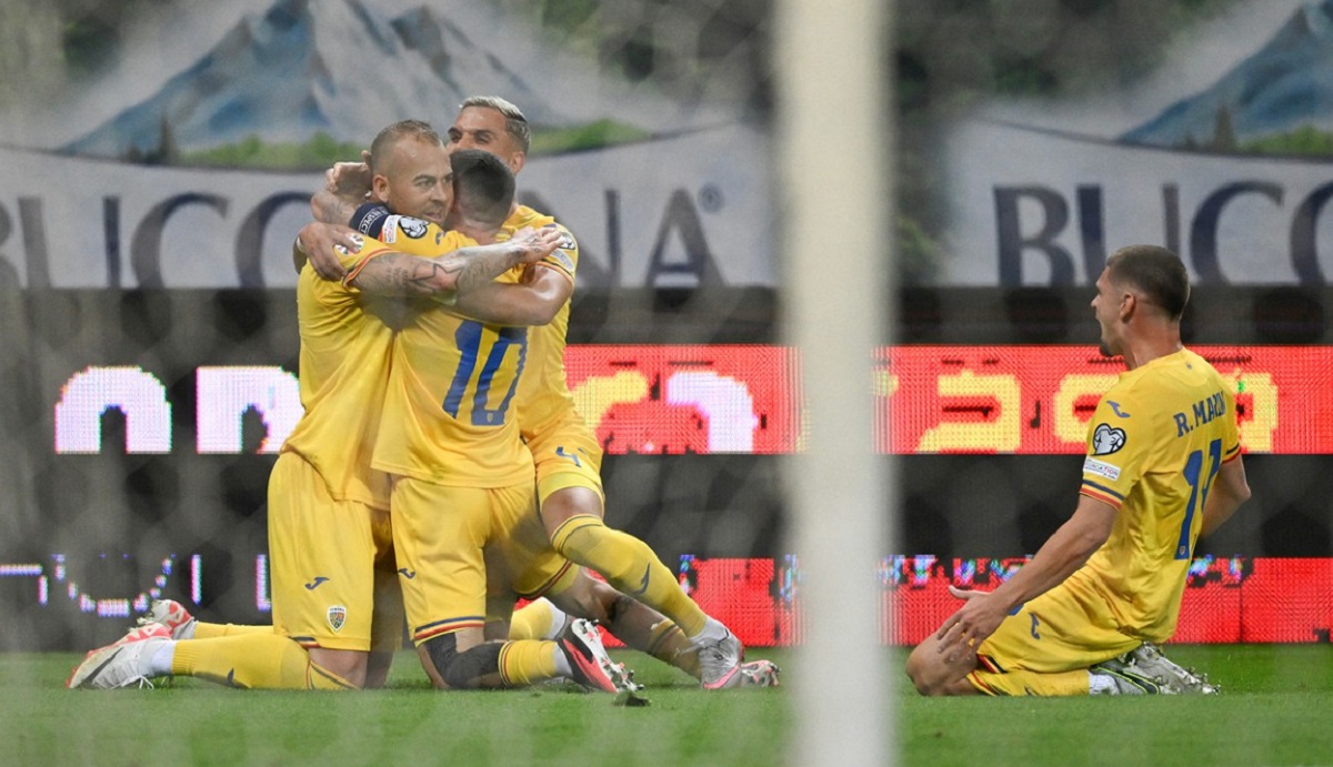 Denis Alibec, prima reacţie după ce a dat gol cu Elveţia: „Suntem o familie, ne bucurăm pentru România