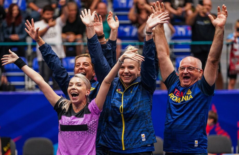România s-a calificat pe tabloul principal la Campionatele Europene de tenis de masă! Competiţia e exclusiv în AntenaPLAY