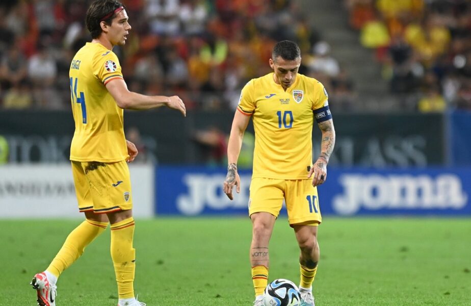 România – Kosovo 2-0. Nicolae Stanciu a marcat cu un şut fabulos, după ce a ratat şi un penalty. Mihăilă, un nou gol la naţională