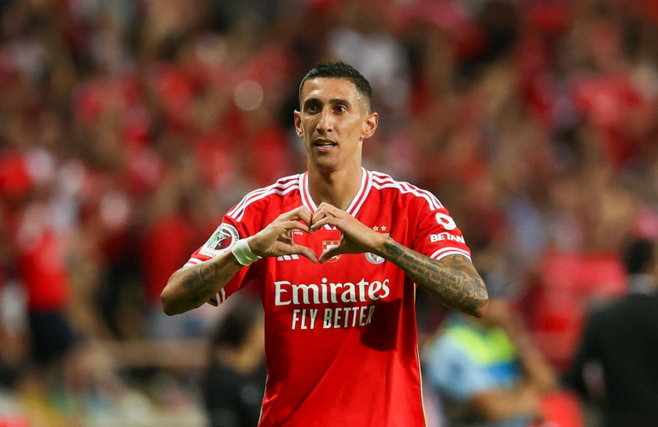 Angel Di Maria, gol superb din lovitură liberă în Cupa Ligii Portugaliei! A deschis scorul în Arouca – Benfica