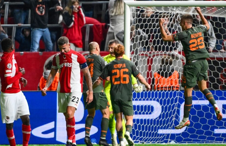 Şahtior, revenire de poveste în Liga Campionilor, după ce Antwerp a condus cu 2-0! Final dramatic în Belgia