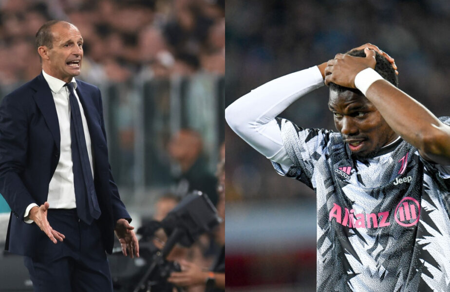 Massimiliano Allegri a vorbit despre cazul lui Paul Pogba: „Fotbalul a pierdut un jucător extraordinar”
