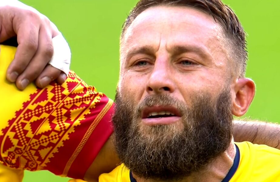 Florin Surugiu, în lacrimi la ultimul meci la naţionala României! Imagini emoţionante înaintea partidei cu Tonga