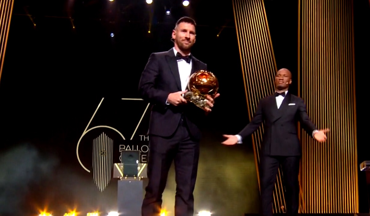 Prima reacție a lui Lionel Messi, după ce a câștigat al 8-lea Balon de Aur