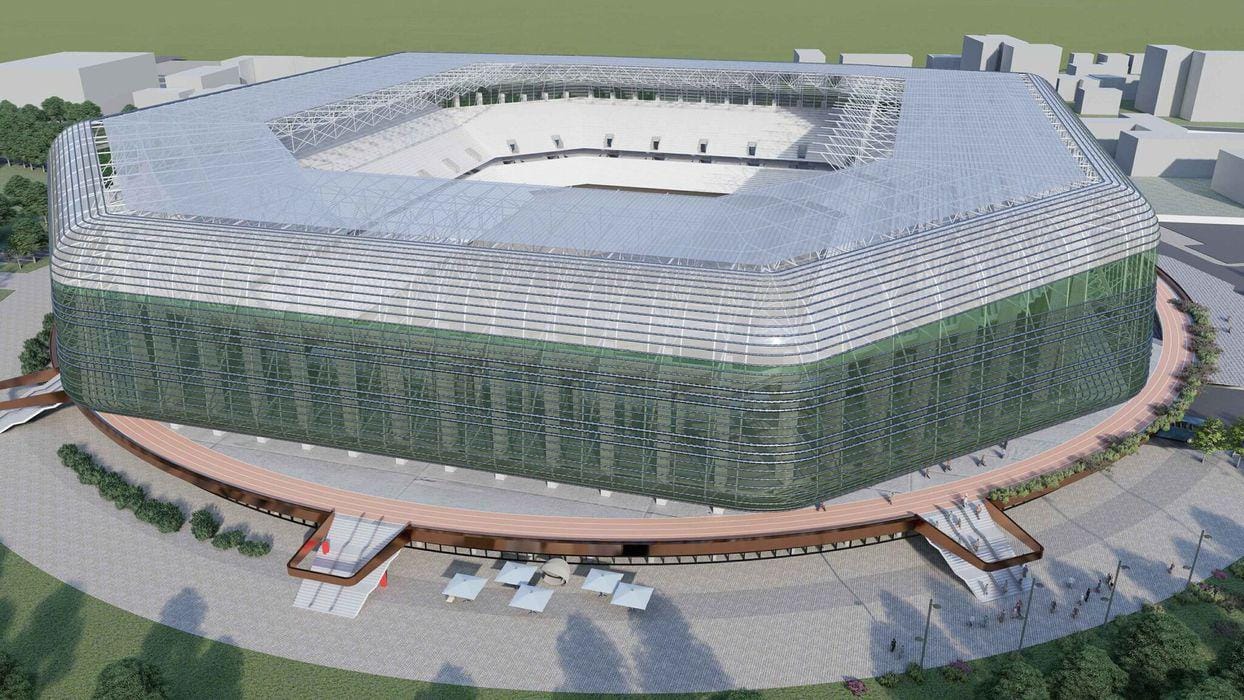 Proiectul noului stadion din Timișoara / Facebook