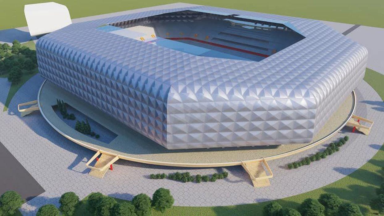 Proiectul noului stadion din Timișoara / Facebook