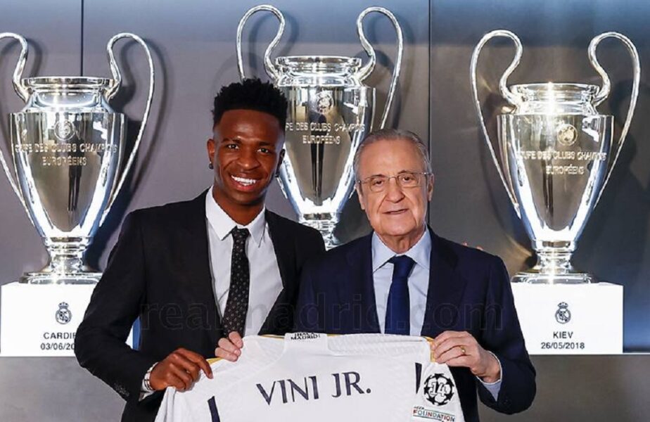 Vinicius Junior şi-a prelungit contractul cu Real Madrid! Brazilianul are o clauză uriaşă de reziliere