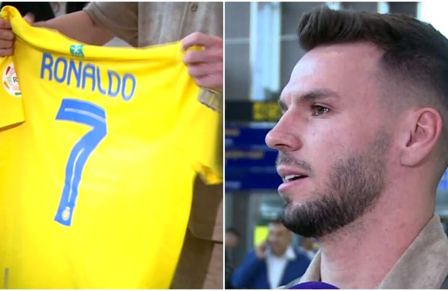 Andrei Cordea a adus tricoul lui Cristiano Ronaldo în România: „Mi-a zis să i-l dau şi eu!” Condiţia pe care i-a pus-o românul