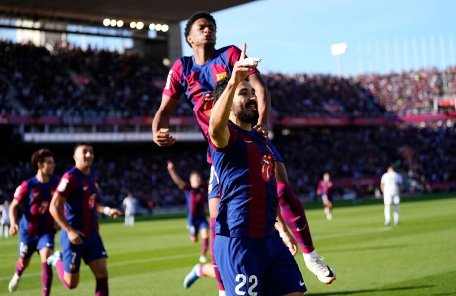 Ilkay Gundogan a marcat primul gol la Barcelona, chiar în El Clasico! A fost aproape de a bate recordul lui Neymar
