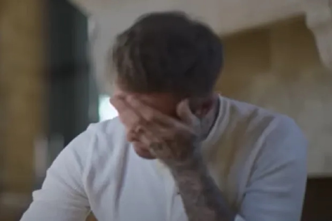David Beckham a izbucnit în plâns când şi-a amintit de momentul care i-a "schimbat viaţa"
