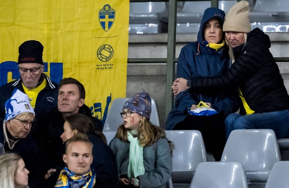 Momente emoționante pe stadion, la Belgia – Suedia! Gestul superb făcut de fanii gazdă, după atacul terorist din centrul orașului