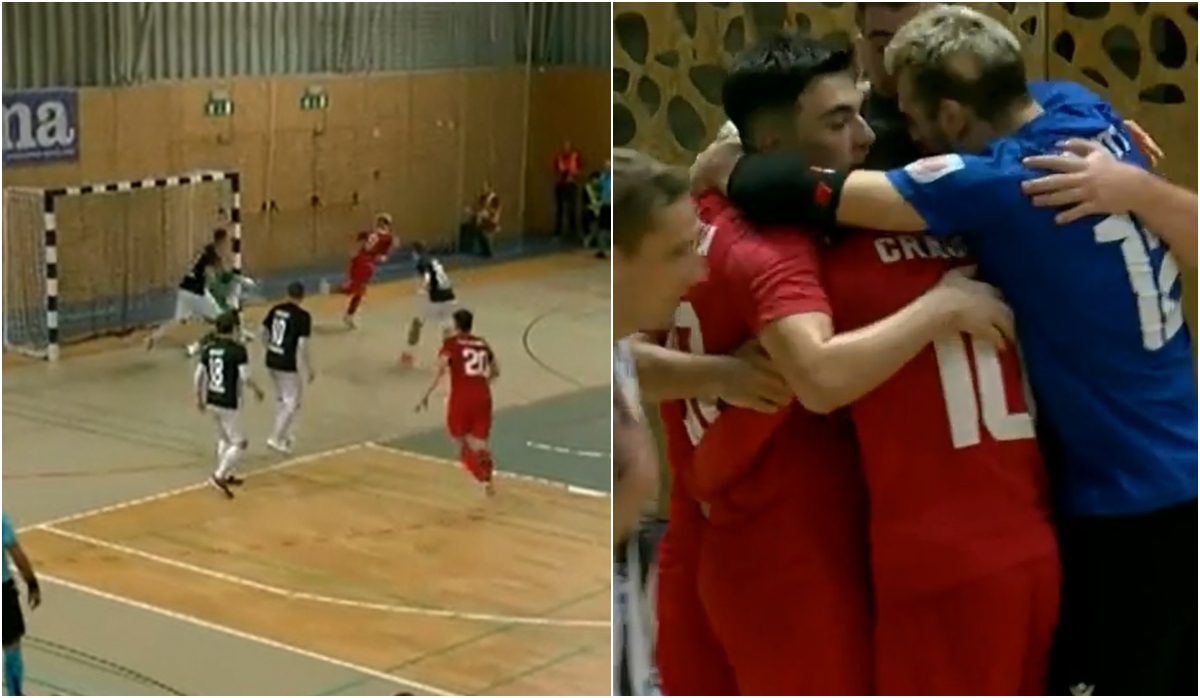 Gol superb marcat de United Galaţi, în Futsal Champions League