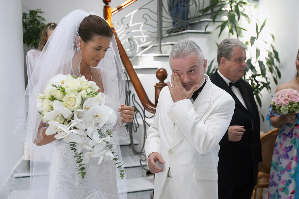 Monica Gabor şi Irinel Columbeanu la nunta lor / Hepta