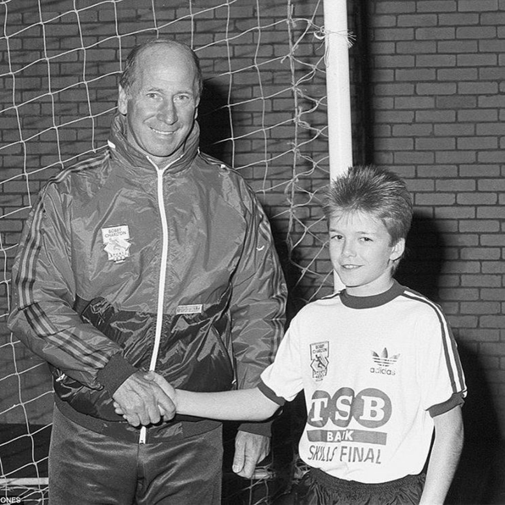 Sir Bobby Charlton şi David Beckham / Hepta