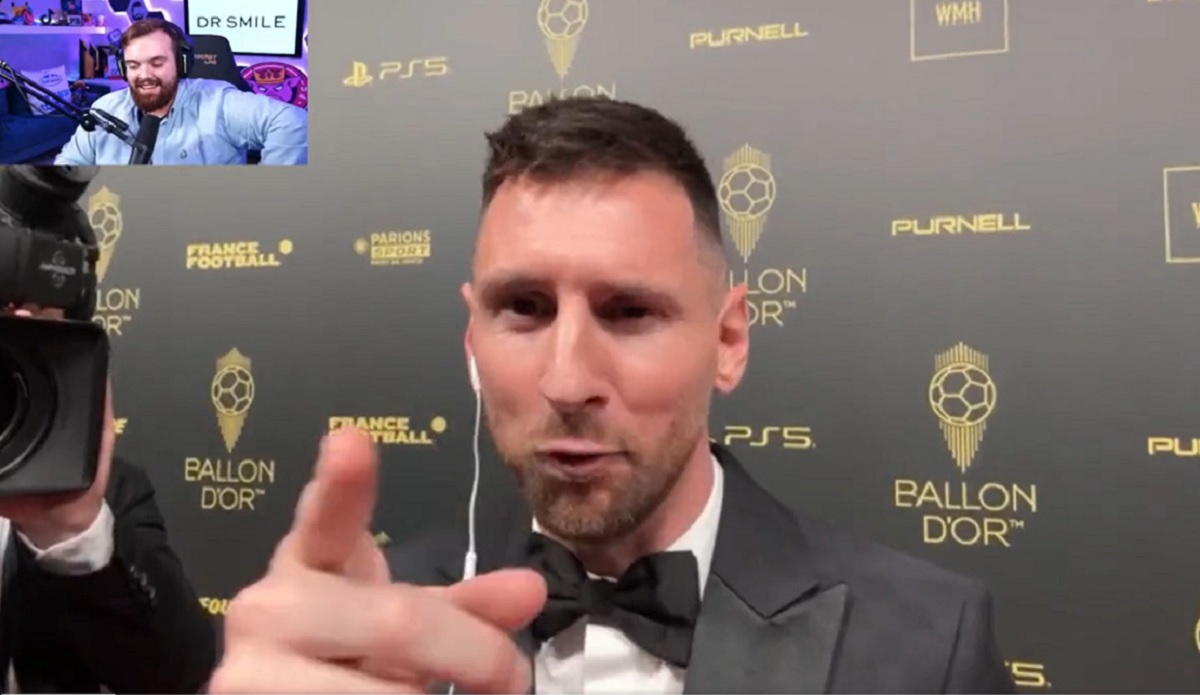 Lionel Messi, dialog uluitor cu un vlogger după câştigarea Balonului de Aur
