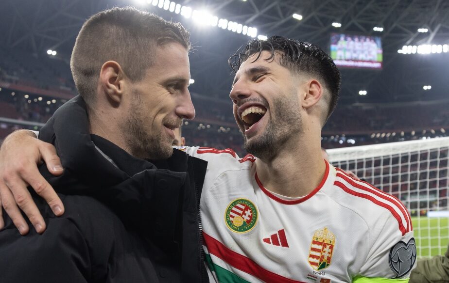 Dominik Szoboszlai a dat peste cap un pahar de palincă şi a cântat cu fanii maghiari după ce a calificat Ungaria la EURO 2024