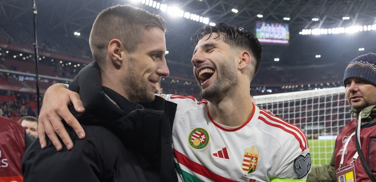 Dominik Szoboszlai a dat peste cap un pahar de palincă şi a cântat cu fanii maghiari după ce a calificat Ungaria la EURO 2024