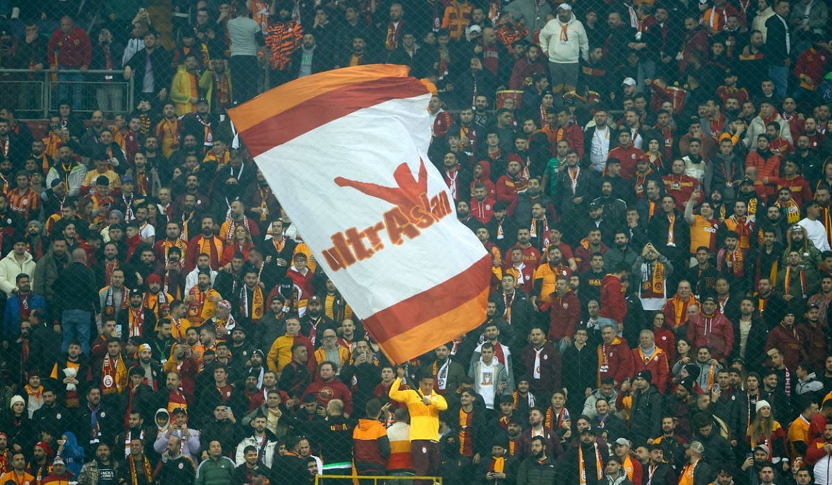 Scenografie impresionantă la meciul dintre Galatasaray și Manchester United
