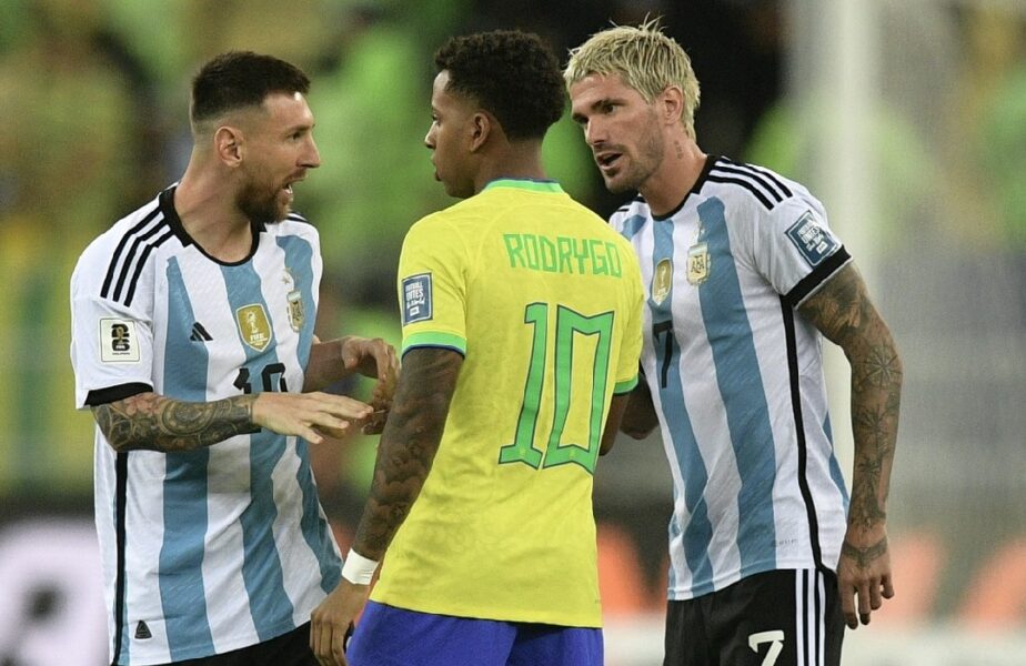 Scandal uriaş între Lionel Messi şi Rodrygo, în Brazilia – Argentina: „Laşilor”! Reacţia incredibilă a Balonului de Aur