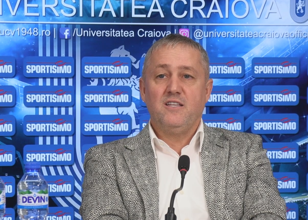 Mihai Rotaru, concluzii după debutul lui Ivaylo Petev la Universitatea Craiova