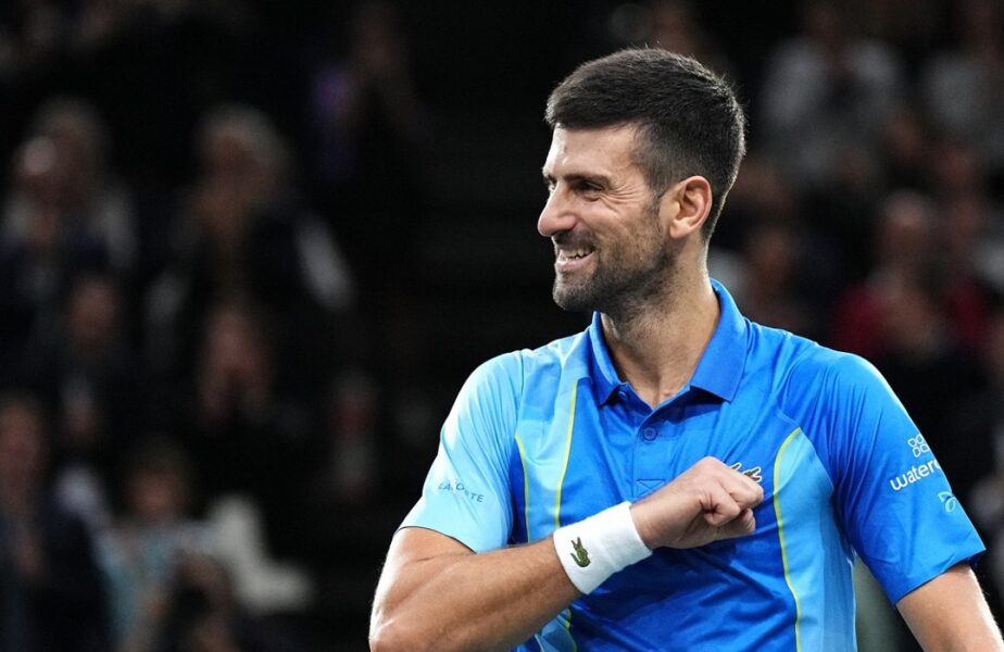Novak Djokovic, în semifinalele turneului ATP Masters de la Paris! S-a impus în fața lui Holger Rune