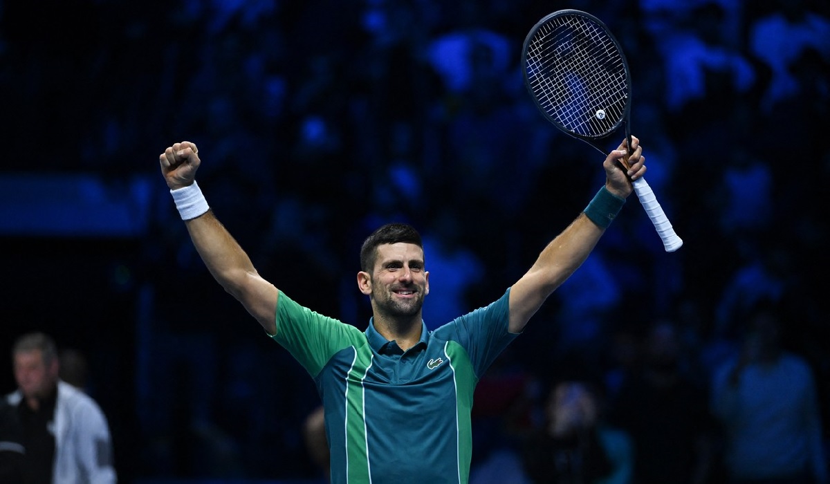 Novak Djokovic continuă să scrie istorie! Borna impresionantă a sârbului după victoria cu Holger Rune de la Turneul Campionilor