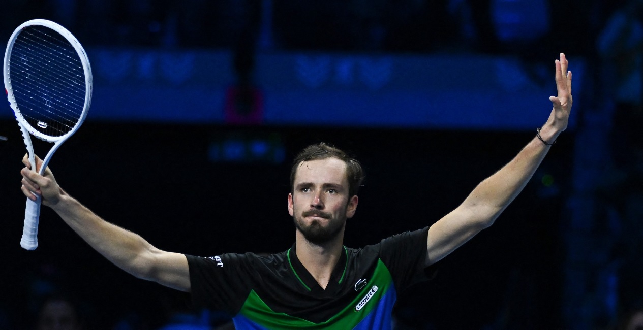 Daniil Medvedev, victorie cu Andrei Rublev la Turneul Campionilor. Eşec pentru Carlos Alcaraz