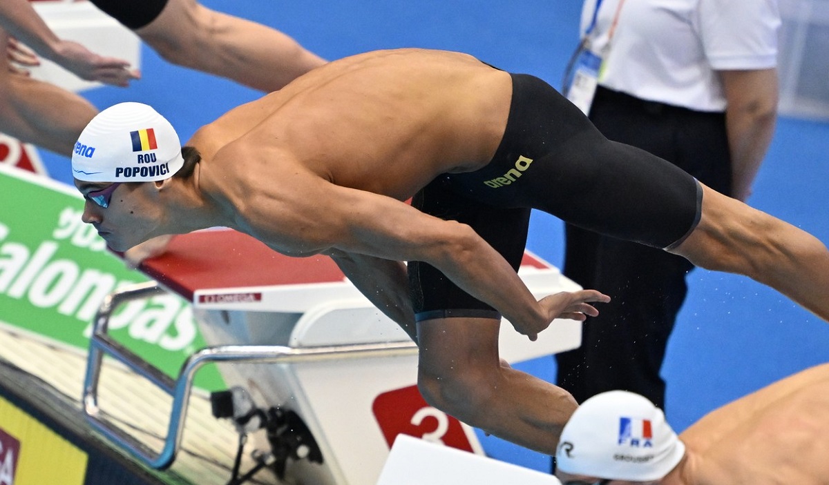 David Popovici, în formă maximă înaintea Campionatelor Europene de înot în bazin scurt
