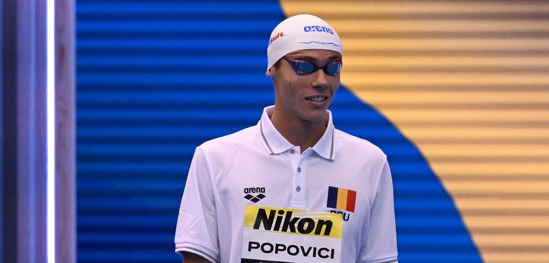 Decizia luată de David Popovici, confirmată înainte de Campionatele Europene de înot în bazin scurt 2023
