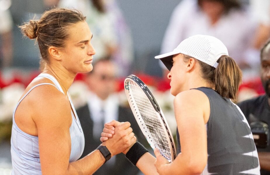 Iga Swiatek – Aryna Sabalenka, duel teribil în semifinalele Turneului Campioanelor