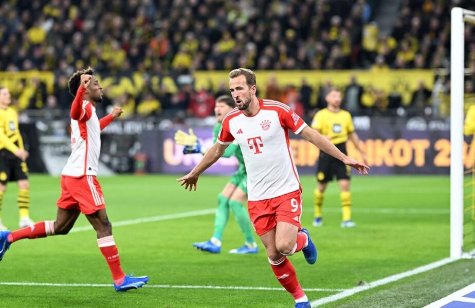 Harry Kane a intrat definitiv în istoria Bundesligii, după hat-trick-ul din Borussia Dortmund – Bayern 0-4. Cifre „extratereste”!
