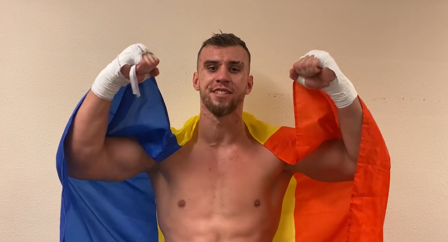 Victorie senzațională pentru Ștefan Lătescu! L-a făcut TKO pe locul 4 din Glory