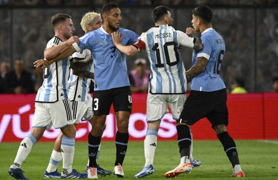 Lionel Messi a răbufnit după ce l-a strâns de gât pe un adversar! Prima reacţie a Balonului de Aur după incident