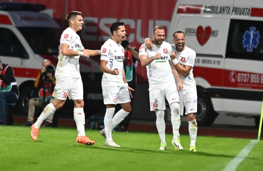 Hermannstadt – CFR Cluj 1-0. Neguţ a produs surpriza! CFR s-a încurcat şi a ratat şansa să îi sufle primul loc FCSB-ului