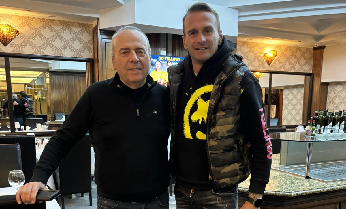 Lucian Goian, imagine de colecţie cu Gheorghe Ştefan „Pinalti”! Ce a putut spune despre milionar fostul jucător al lui Dinamo