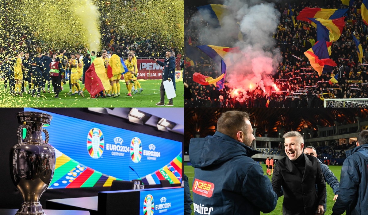 Tragerea la sorţi a grupelor EURO 2024 | România şi-a aflat adversarele! „Tricolorii au avut şansă la tragerea la sorţi